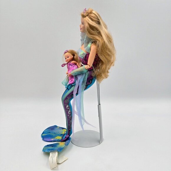 Magical Mermaids Barbie & Krissy Dolls Set 2000 26837 Doll Tested - Picture 6 of 16